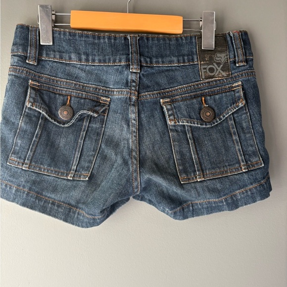 Fox Denim, size 3, blue denim short shorts, summer vintage - Picture 4 of 6